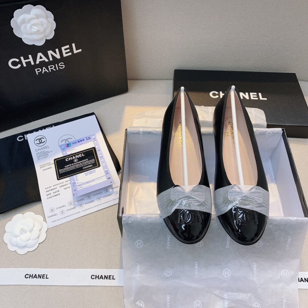 CHANEL FLAT BLACK SANDALS G02819 Y01552 94305 - Image 5