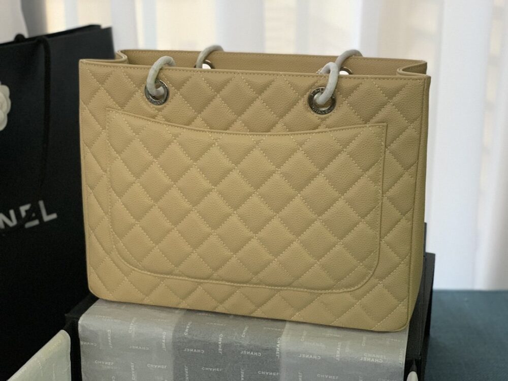 CHANEL BOLSA GRAND TOTE BEIGE 33CM - Image 7