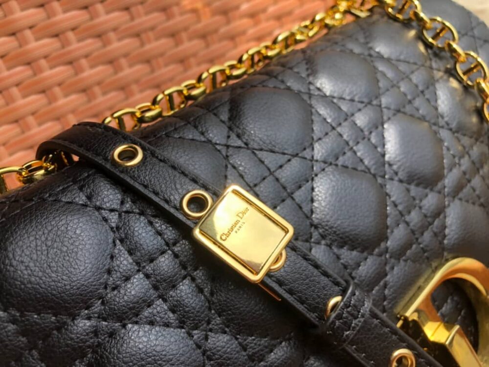 DIOR LARGE CARO IN BLACK BAG 28CM M9243UWHC - Image 4