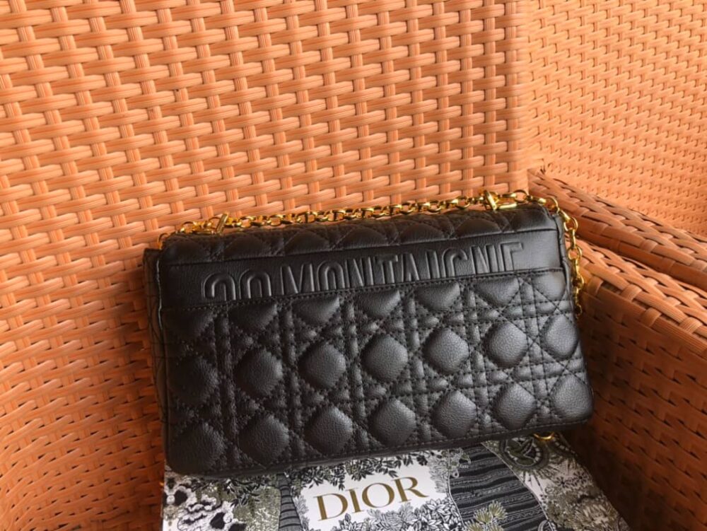 DIOR LARGE CARO IN BLACK BAG 28CM M9243UWHC - Image 7