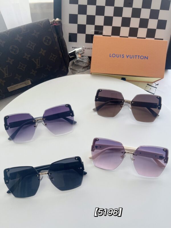 LOUIS VUITTON RIMLESS GRADIENT BLACK SUNGLASSES Emlina