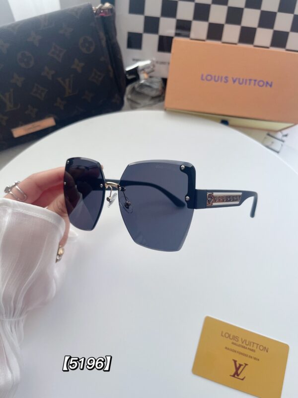 LOUIS VUITTON RIMLESS GRADIENT BLACK SUNGLASSES Emlina