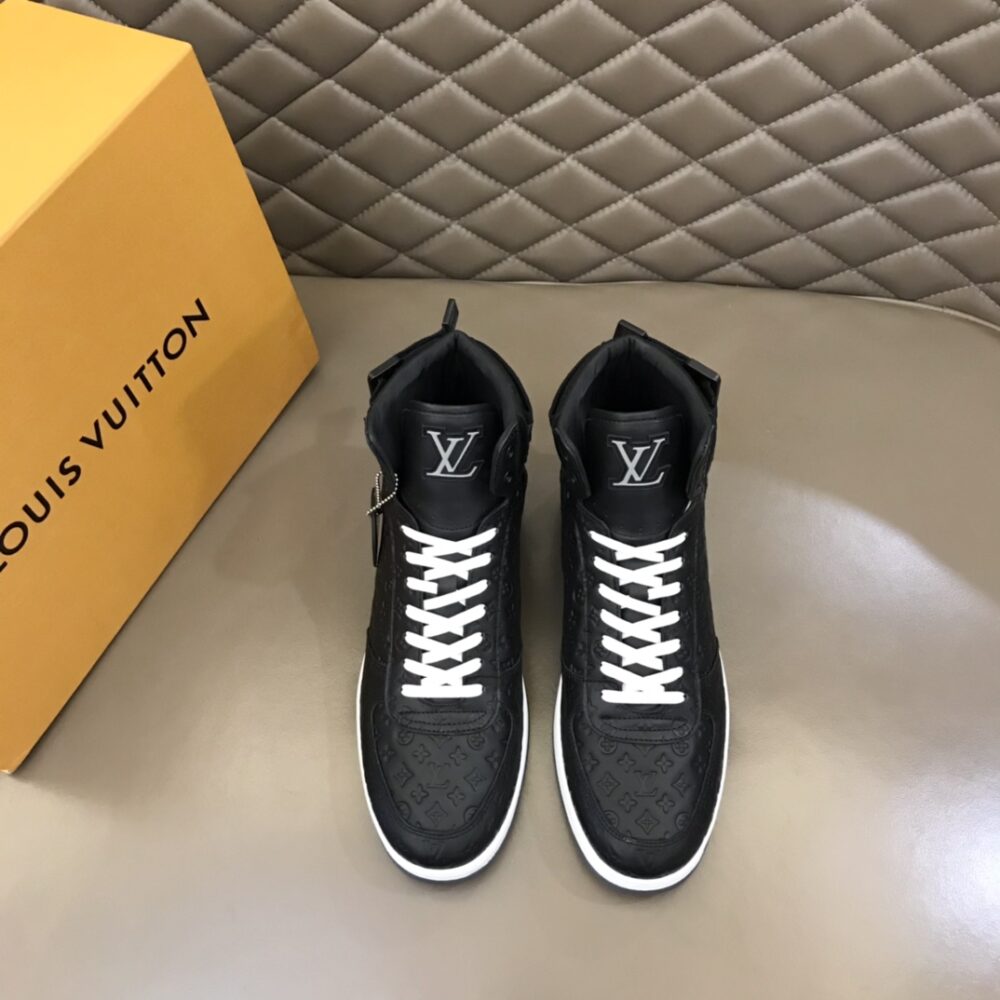 LOUIS VUITTON RIVOLI TRAINER BOOTS BLACK 1A9J59 - Image 2