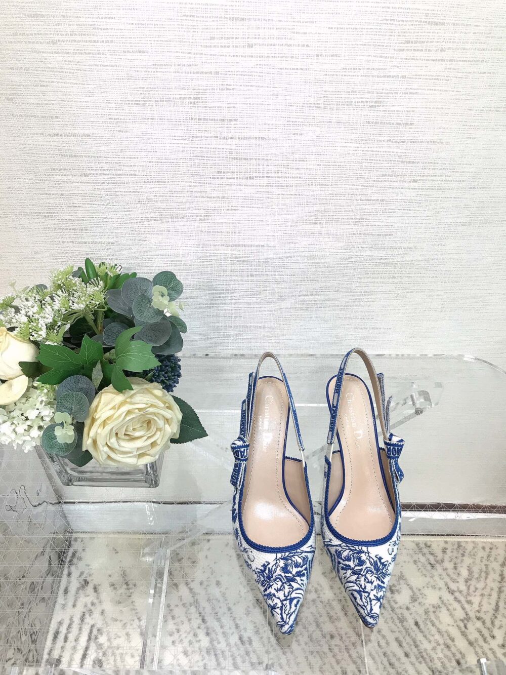 DIOR J'ADIOR SLINGBACK PUMP BLUE KCP761JHR60W - Image 3