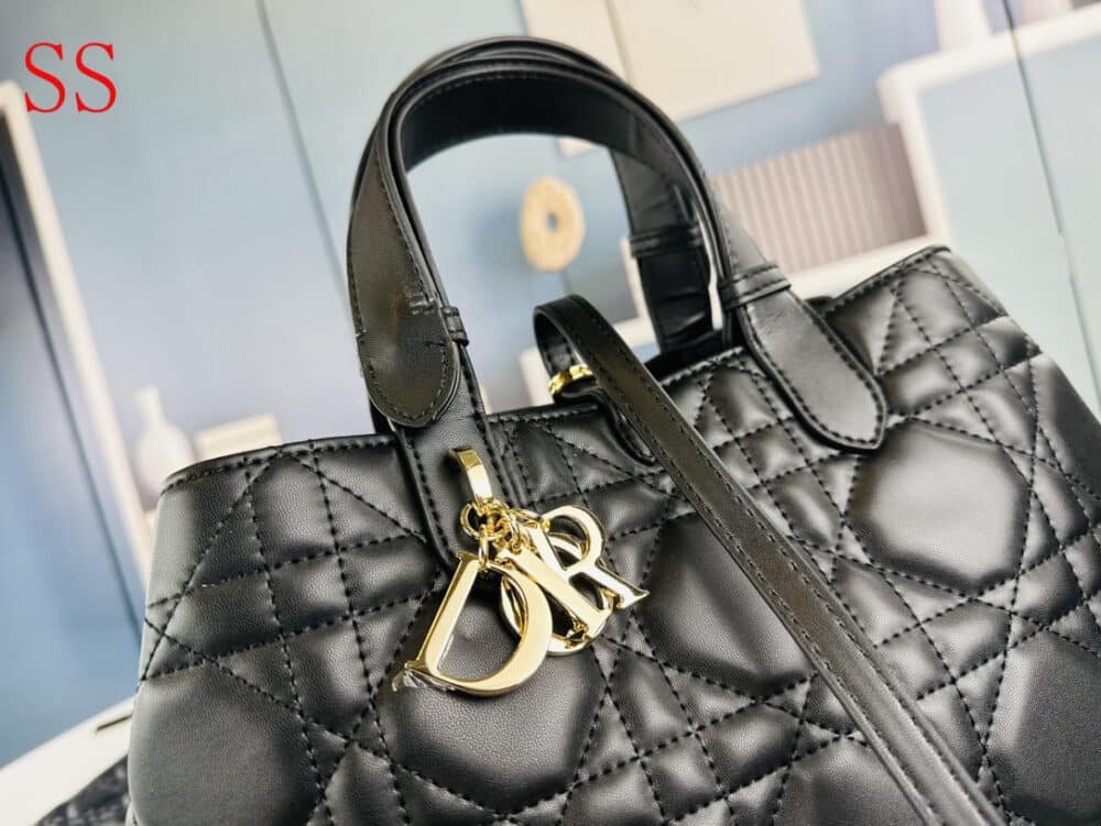 DIOR MEDIUM TOUJOURS BAG BLACK 29CM M2821OSHJM900 - Image 4