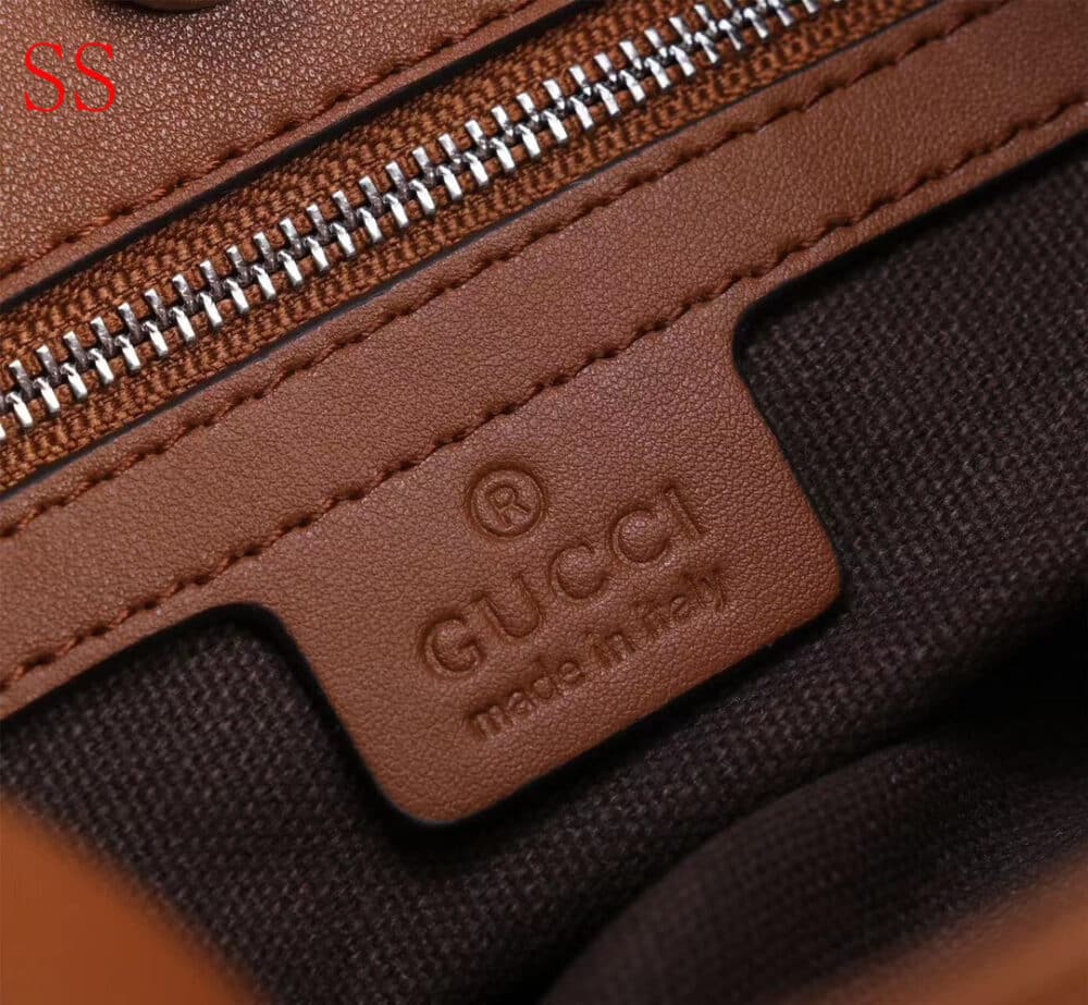 GUCCI BLONDIE SMALL TOTE BAG BROWN 30CM - Image 9