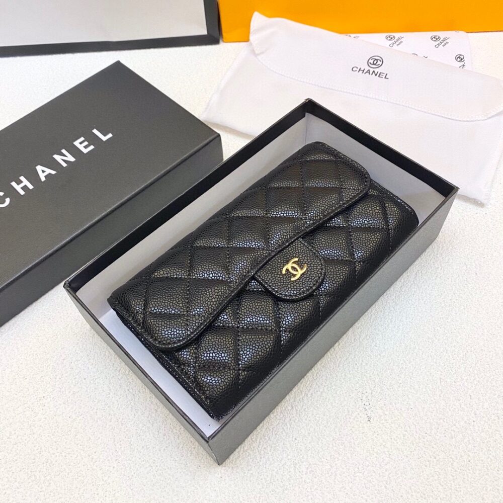 CHANEL CLASSIC LONG FLAP WALLET 19CM - Image 3