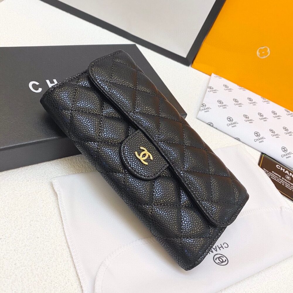 CHANEL CLASSIC LONG FLAP WALLET 19CM - Image 5