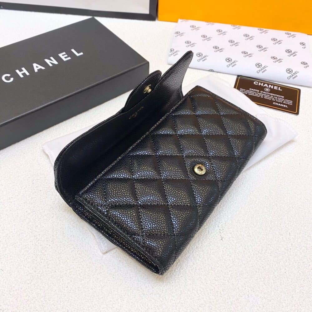 CHANEL CLASSIC LONG FLAP WALLET 19CM - Image 6