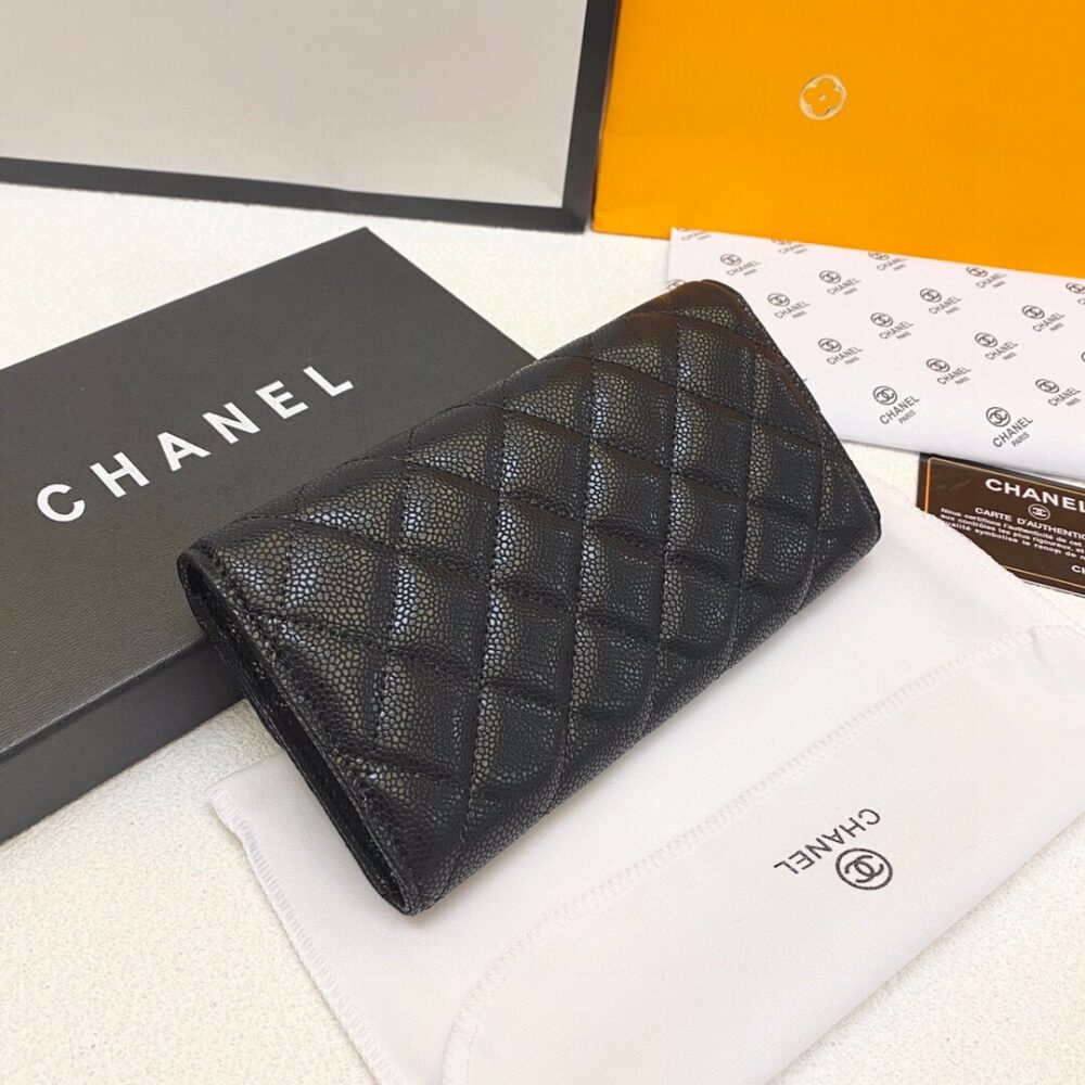 CHANEL CLASSIC LONG FLAP WALLET 19CM - Image 8