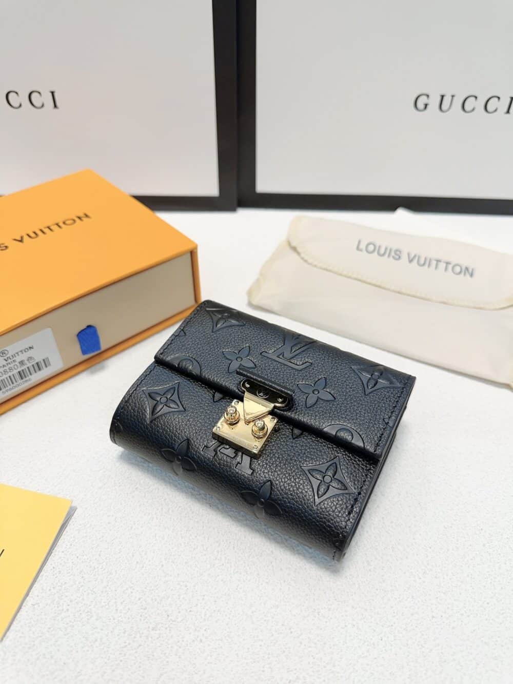 LOUIS VUITTON MÉTIS MINI WALLET BLACK 15CM M80880 - Image 3