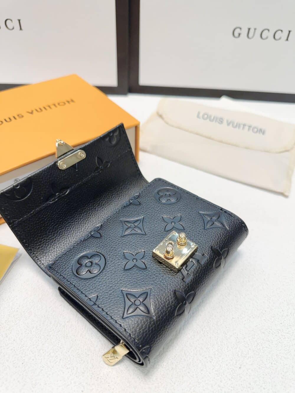 LOUIS VUITTON MÉTIS MINI WALLET BLACK 15CM M80880 - Image 6