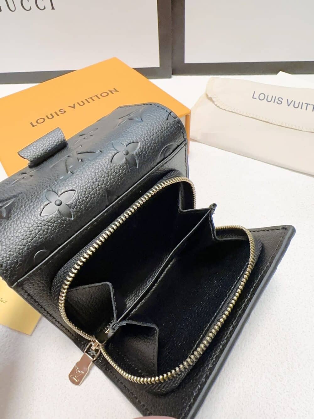 LOUIS VUITTON MÉTIS MINI WALLET BLACK 15CM M80880 - Image 9