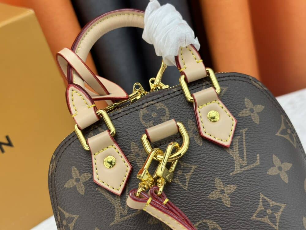 LOUIS VUITTON ALMA BACKPACK MONOGRAM CANVAS 20CM M47132 - Image 6