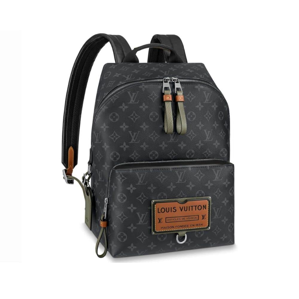 LOUIS VUITTON DISCOVERY BACKPACK MONOGRAM BLACK 37CM