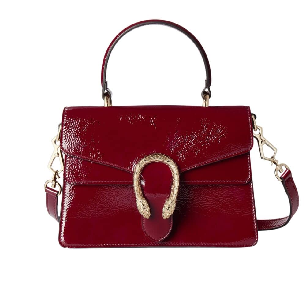 GUCCI DIONYSUS SMALL TOP HANDLE BAG ROSSO ANCORA RED 24CM 799599 0AAA8 6207