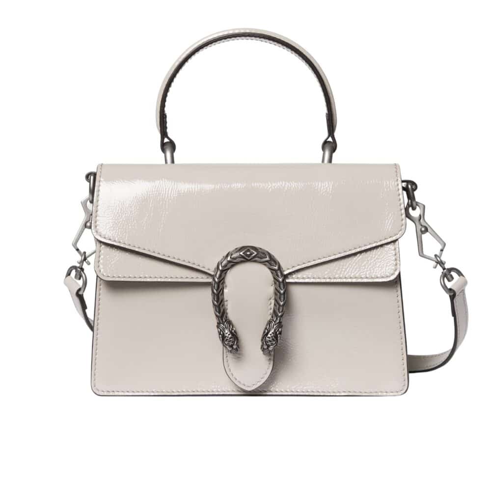 GUCCI DIONYSUS SMALL TOP HANDLE BAG LIGHT GREY 24CM 799599 0AAA6 1712