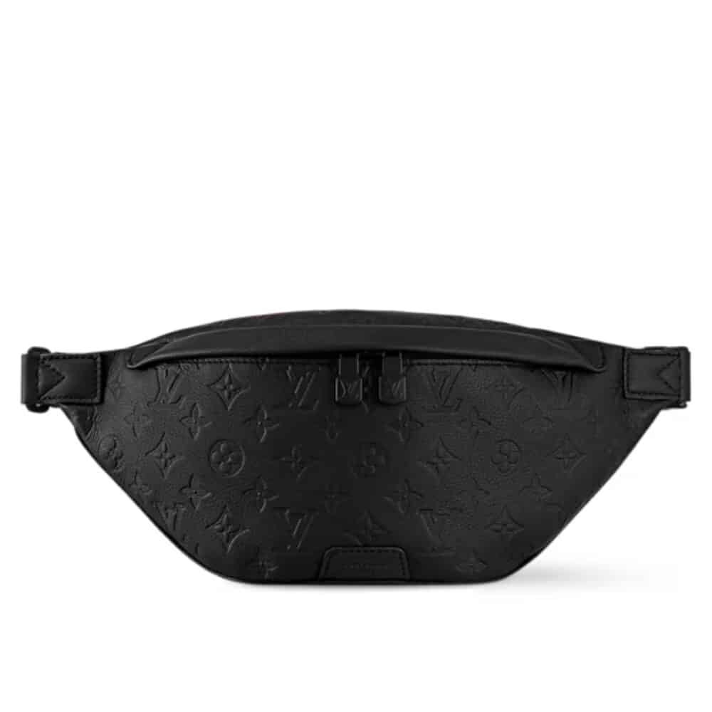 LOUIS VUITTON DISCOVERY BUMBAG PM MONOGRAM SHADOW BLACK 47CM M46036