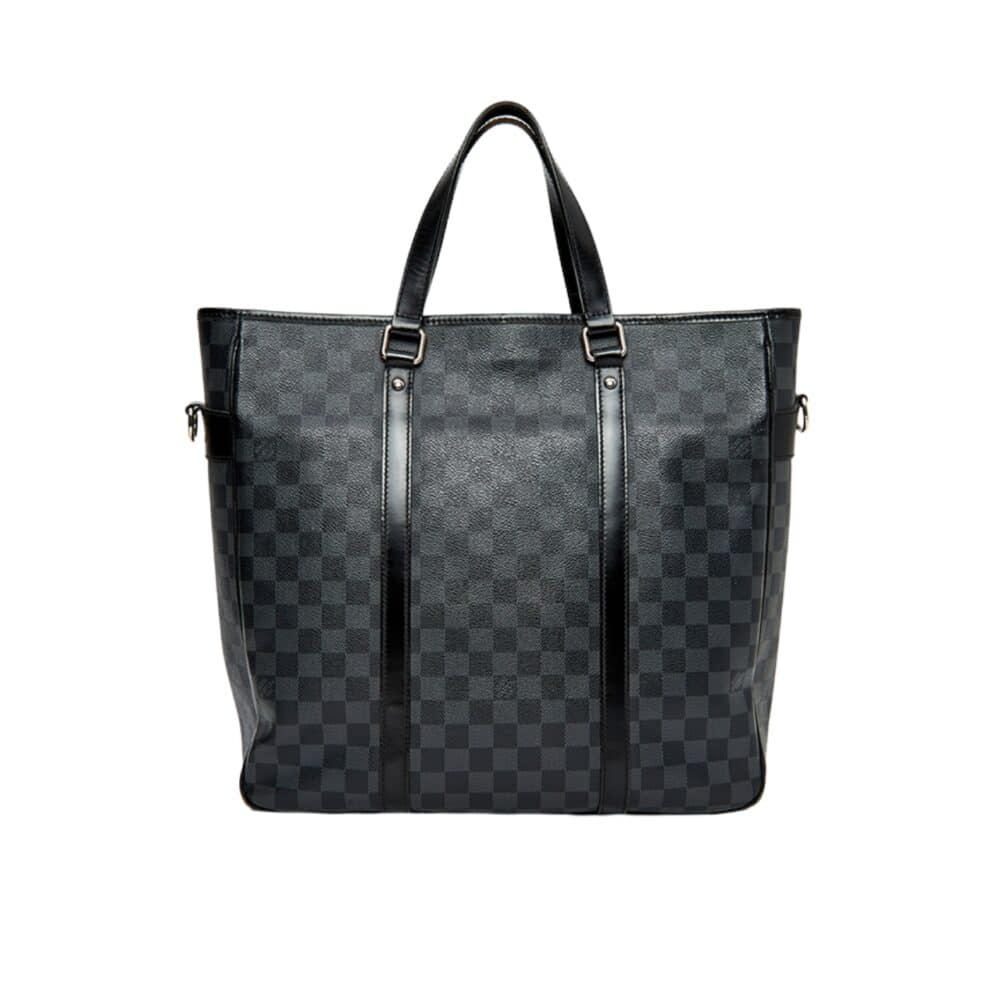 LOUIS VUITTON DAMIER GRAPHITE TADAO PM BLACK 34CM