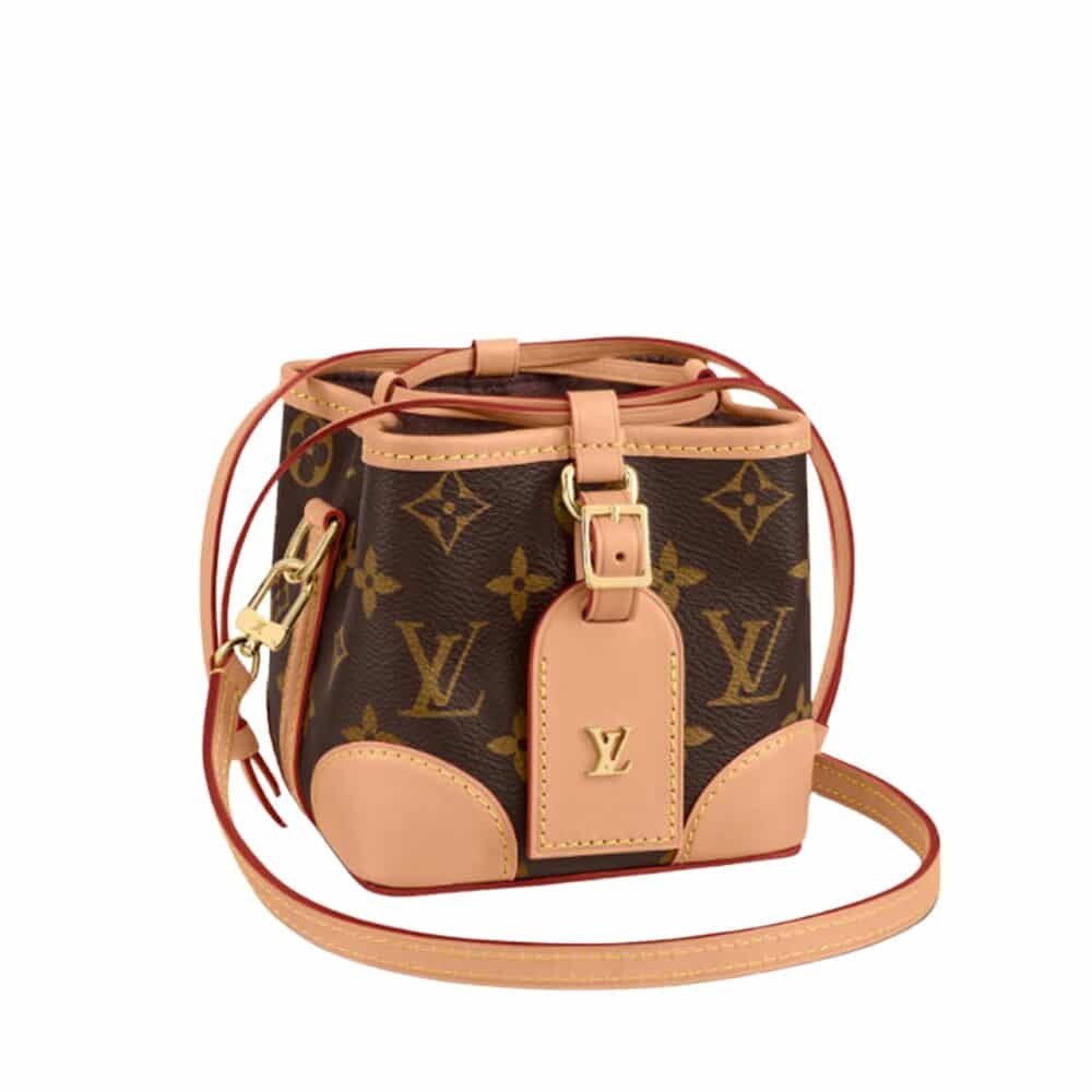 LOUIS VUITTON NOÉ PURSE BROWN 11CM M57099