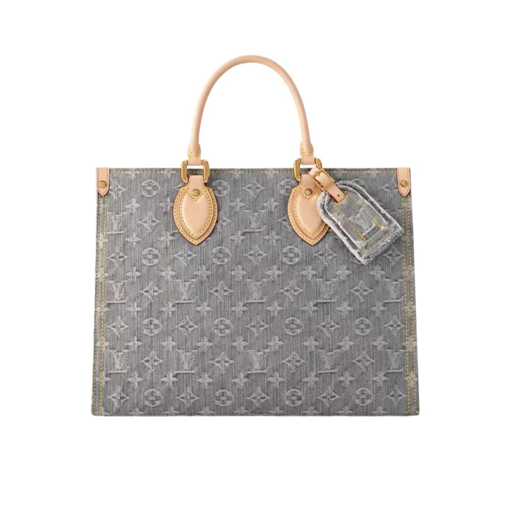 LOUIS VUITTON ONTHEGO MM WASHED GRAY 35CM M13189