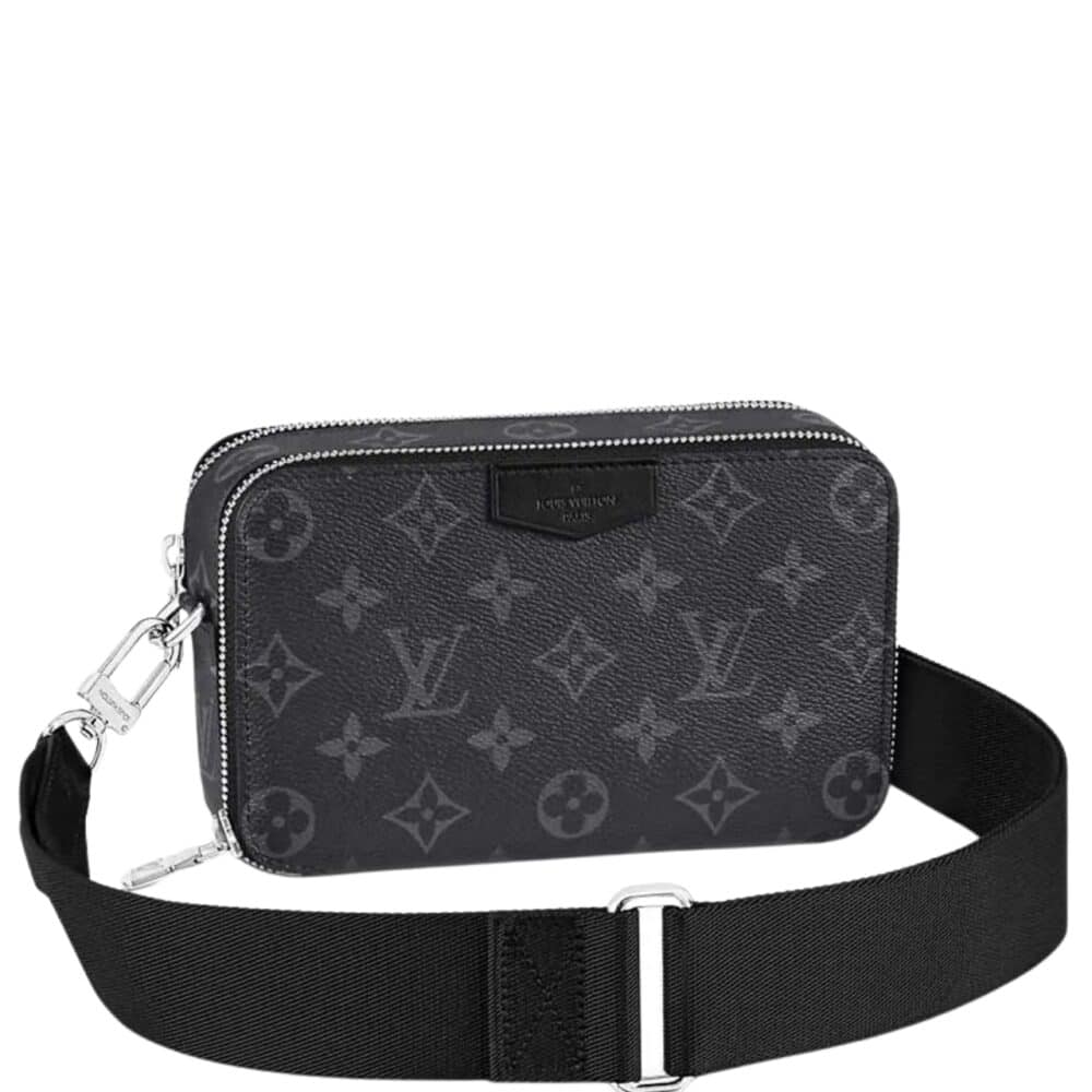 LOUIS VUITTON LV ALPHA WEARABLE BLACK 18CM