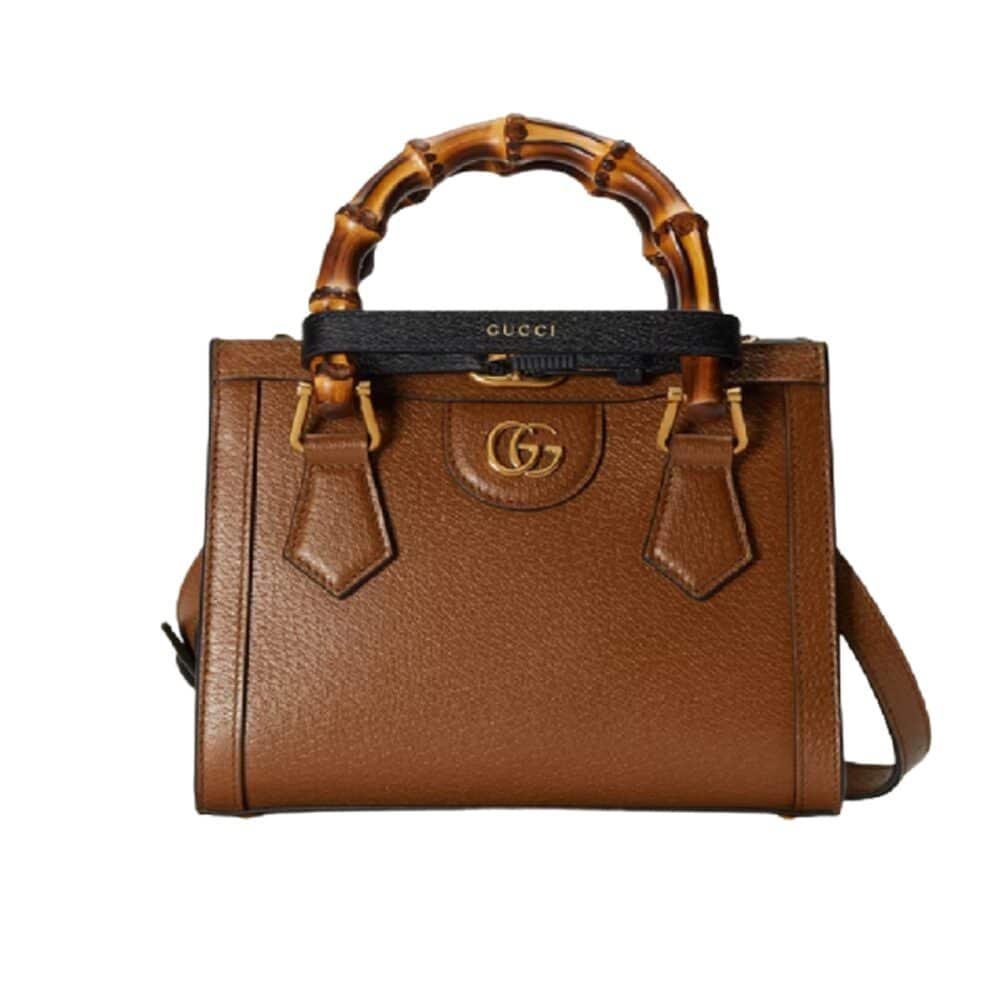 GUCCI DIANA MINI TOTE CUIR LEATHER 27CM