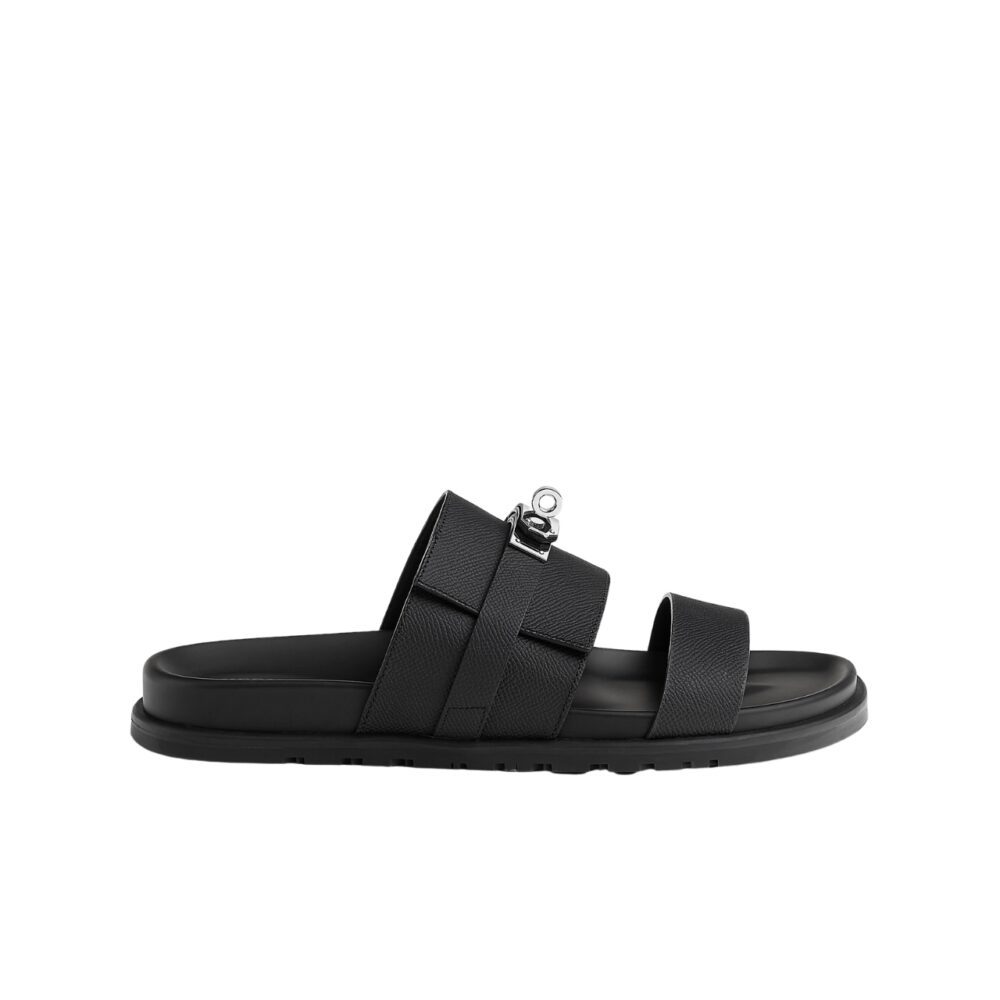 HERMES JACKSON SANDAL NOIR H242949ZH03420